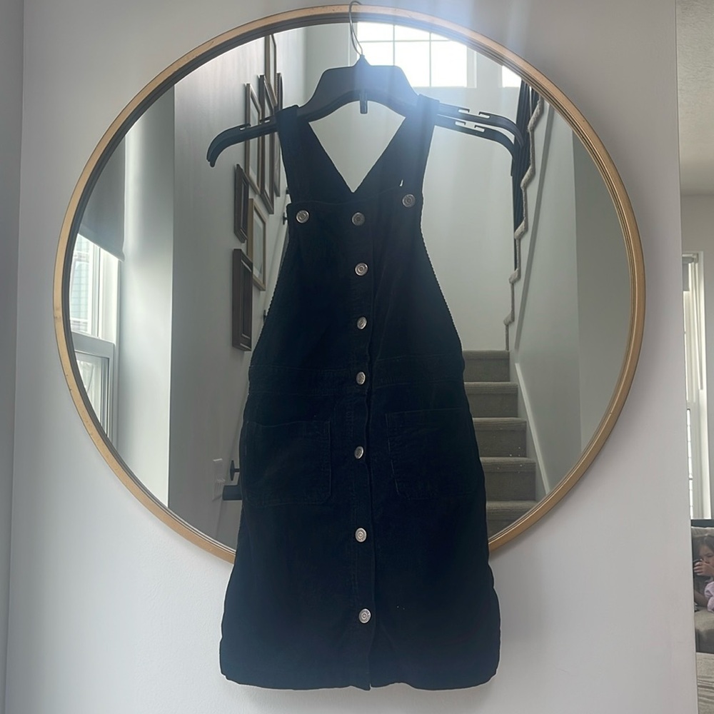Black corduroy jumper